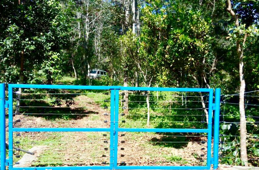 Blue Gate Vehicle Entry